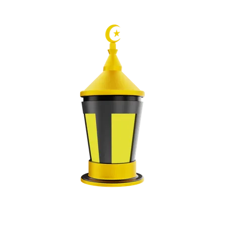 Islamic Lamp  3D Icon