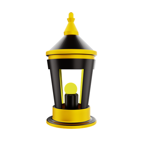 Islamic Lamp  3D Icon