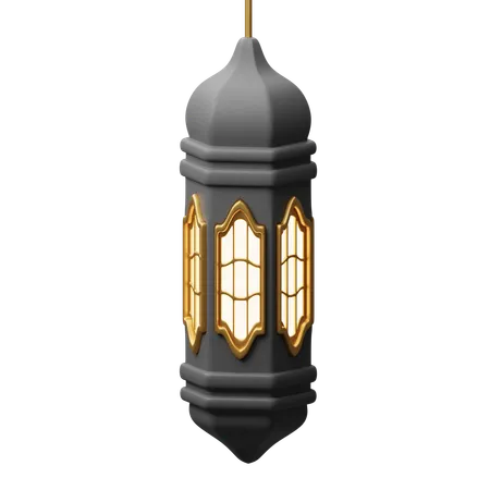 Islamic lantern  3D Icon