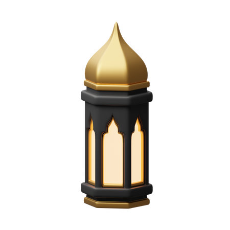 Islamic lantern  3D Icon