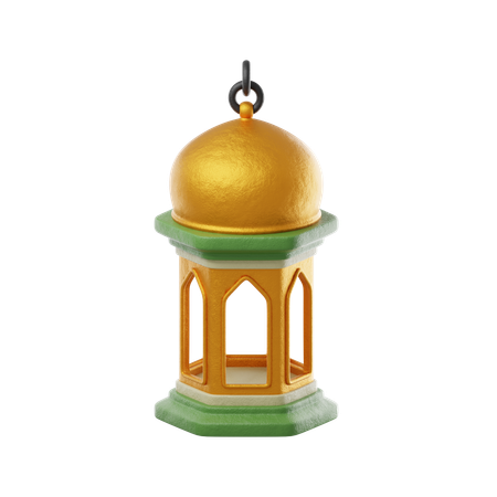 イスラムのランタン  3D Icon