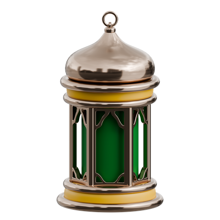 Islamic Lantern  3D Icon