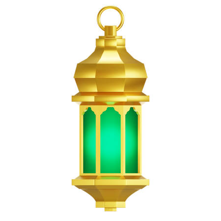 Islamic Lantern  3D Icon