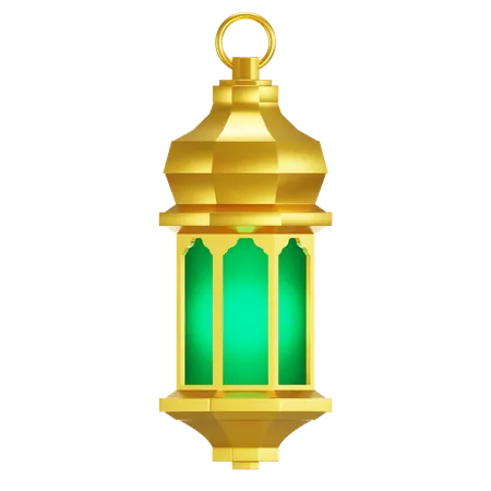 Islamic Lantern  3D Icon