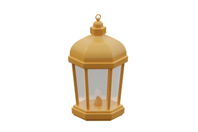 Islamic Lantern  3D Icon