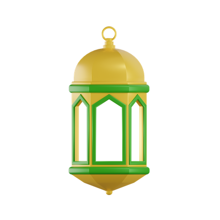 Islamic Lantern  3D Icon