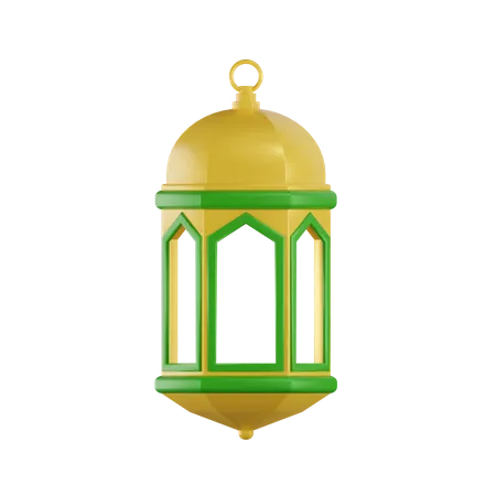 Islamic Lantern  3D Icon