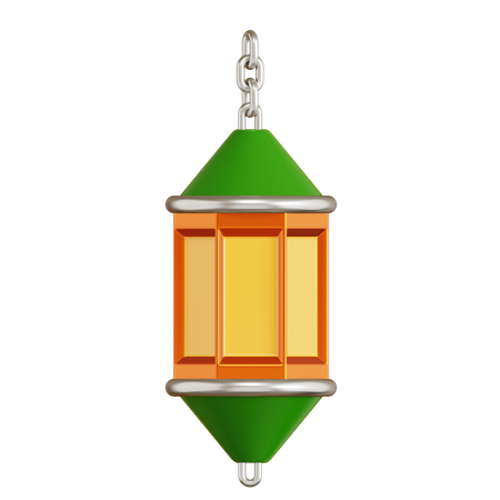 Islamic Lantern  3D Icon