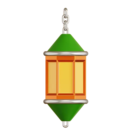 Islamic Lantern  3D Icon