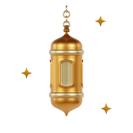 Islamic Lantern  3D Icon