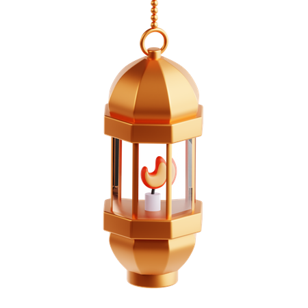 Islamic Lantern  3D Icon