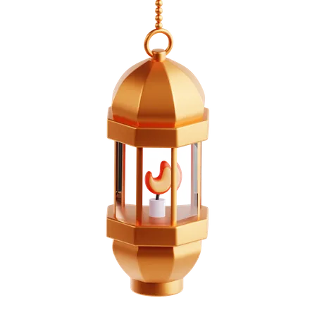 Islamic Lantern  3D Icon