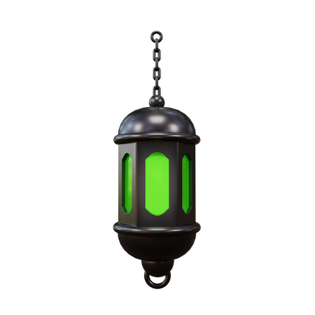 Islamic Lantern  3D Icon