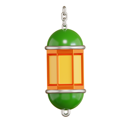 Islamic Lantern  3D Icon