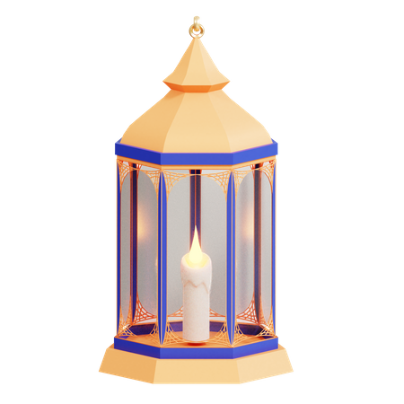 Islamic Lantern  3D Icon