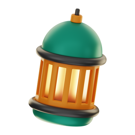 Islamic Lantern  3D Icon