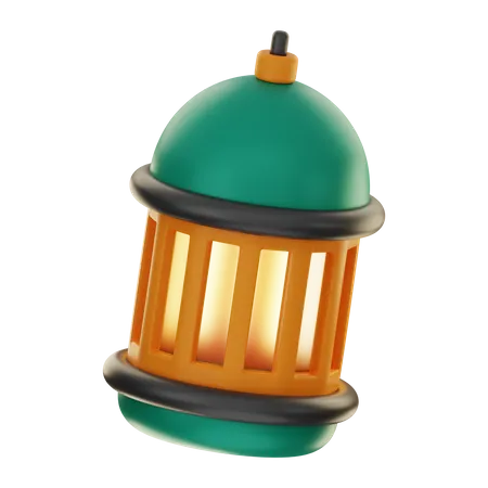 Islamic Lantern  3D Icon