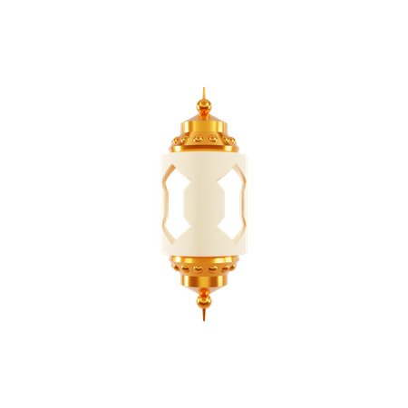 Islamic Lantern  3D Icon