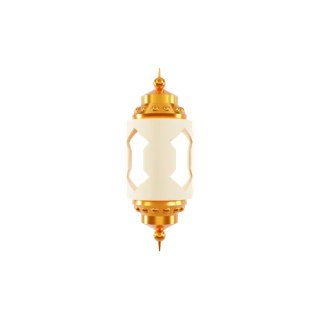 Islamic Lantern  3D Icon