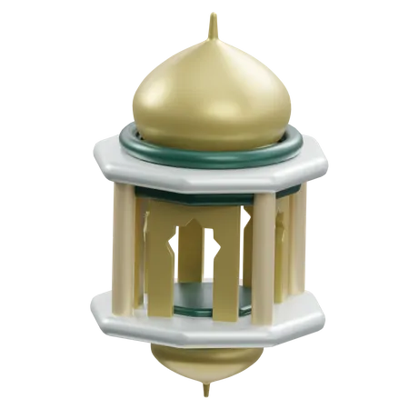 Islamic Lantern  3D Icon