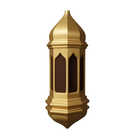 Islamic Lantern  3D Icon