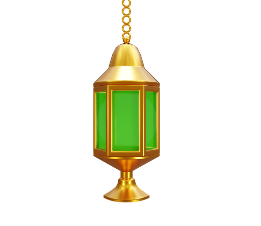 Islamic Lantern  3D Icon