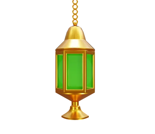 Islamic Lantern  3D Icon