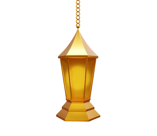 Islamic Lantern  3D Icon