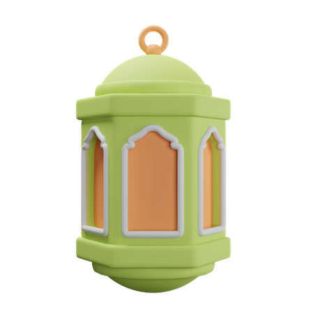 Islamic Lantern  3D Icon