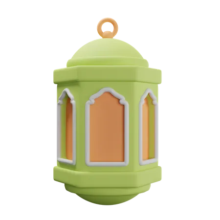 Islamic Lantern  3D Icon