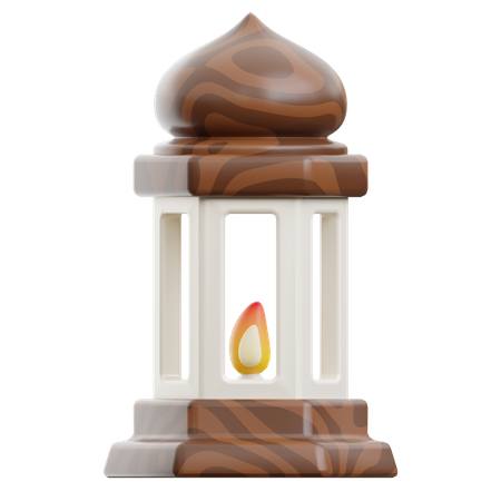 Islamic Lantern  3D Icon