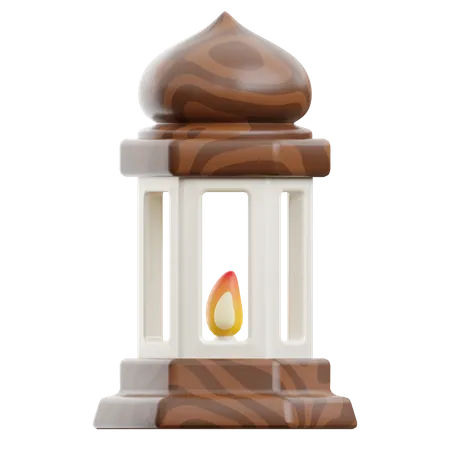 Islamic Lantern  3D Icon