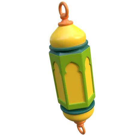 Islamic Lantern  3D Icon