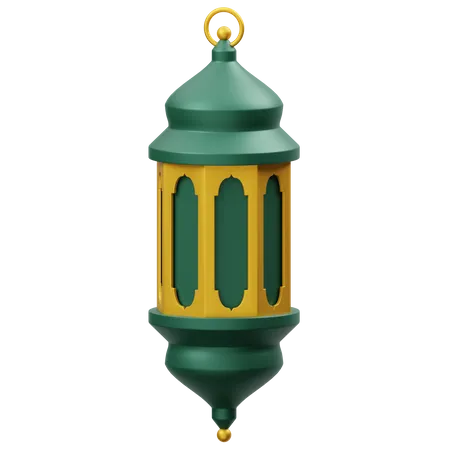 Islamic Lantern  3D Icon