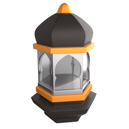 Islamic Lantern  3D Icon