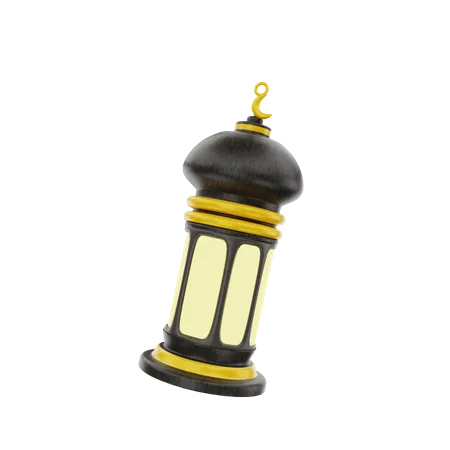 Islamic Lantern  3D Icon