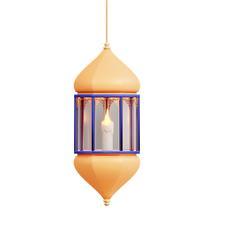 Islamic Lantern  3D Icon