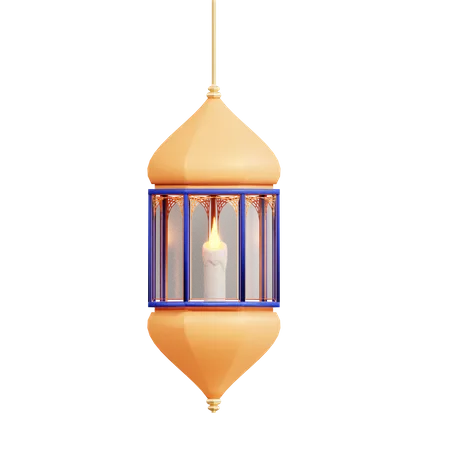 Islamic Lantern  3D Icon