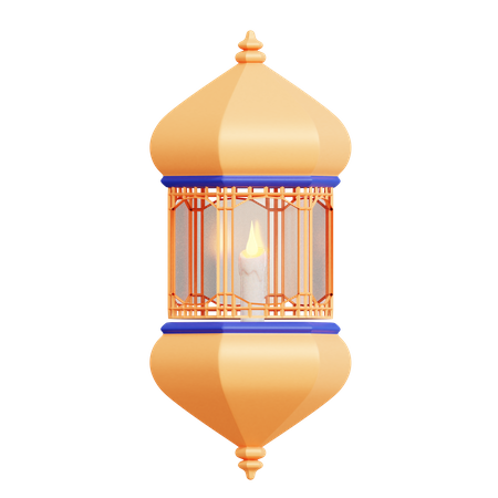 Islamic Lantern  3D Icon