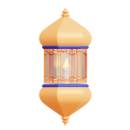 Islamic Lantern  3D Icon