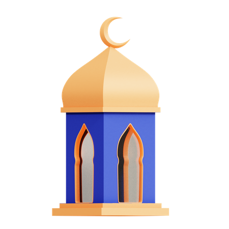 Islamic Lantern  3D Icon