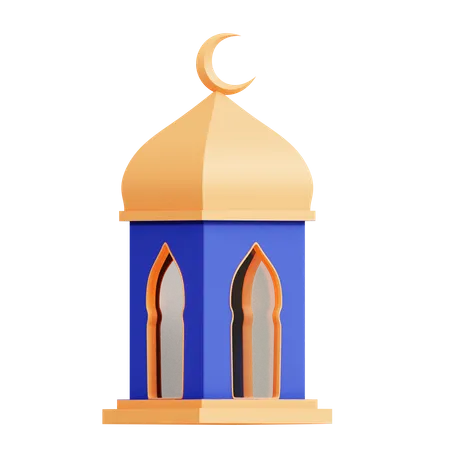 Islamic Lantern  3D Icon