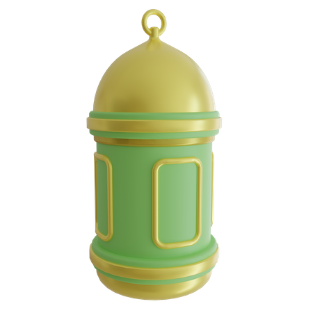 Islamic Lantern  3D Icon