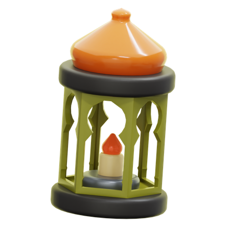 Islamic Lantern  3D Icon