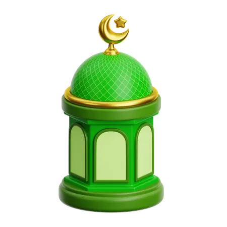 Islamic Lantern  3D Icon