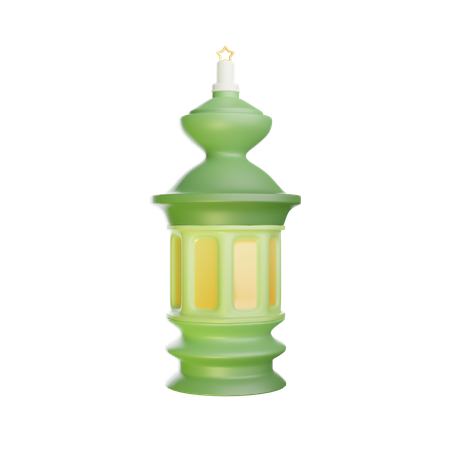 Islamic Lantern  3D Icon