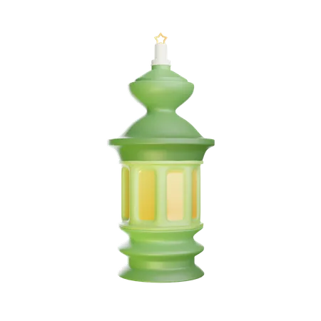 Islamic Lantern  3D Icon