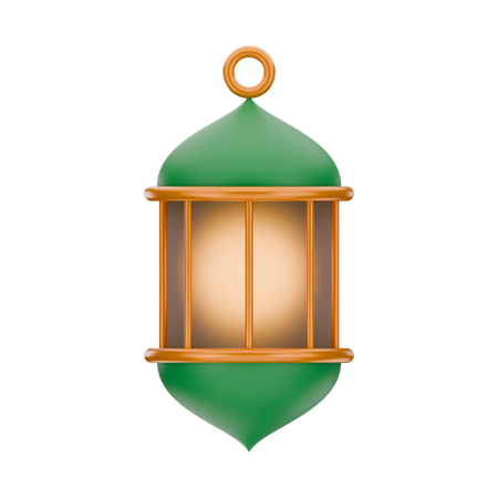 Islamic Lantern  3D Icon