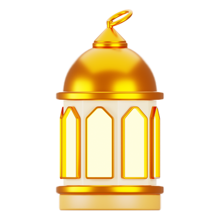 Islamic Lantern  3D Icon