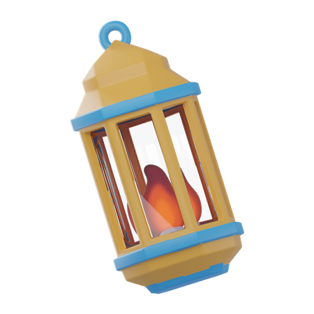 Islamic Lantern  3D Icon